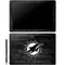 NFL Miami Dolphins Black & White Galaxy Book 12in Skin