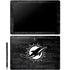 NFL Miami Dolphins Black & White Galaxy Book 12in Skin