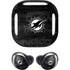 NFL Miami Dolphins Black & White Galaxy Buds Pro Skin