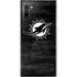 NFL Miami Dolphins Black & White Galaxy Note 10 Skin