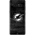 NFL Miami Dolphins Black & White Galaxy Note 8 Skin