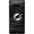 NFL Miami Dolphins Black & White Galaxy S10 Plus Skin