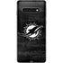 NFL Miami Dolphins Black & White Galaxy S10 Skin