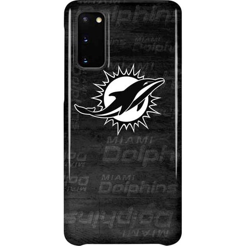 NFL Miami Dolphins Black & White Galaxy S20 Lite Case