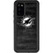 NFL Miami Dolphins Black & White Galaxy S20 Waterproof Case