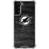 NFL Miami Dolphins Black & White Galaxy S21 Plus 5G Clear Case