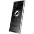 NFL Miami Dolphins Black & White Galaxy S22 Ultra Clear Case