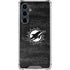 NFL Miami Dolphins Black & White Galaxy S23 FE Clear Case