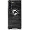 NFL Miami Dolphins Black & White Galaxy S23 Plus Clear Case