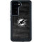 NFL Miami Dolphins Black & White Galaxy S23 Waterproof Case