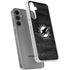 NFL Miami Dolphins Black & White Galaxy S24 Plus Clear Case