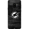NFL Miami Dolphins Black & White Galaxy S9 Plus Skin