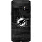 NFL Miami Dolphins Black & White Galaxy S9 Skin