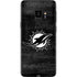 NFL Miami Dolphins Black & White Galaxy S9 Skin