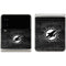 NFL Miami Dolphins Black & White Galaxy Z Flip3 5G Skin