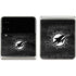 NFL Miami Dolphins Black & White Galaxy Z Flip3 5G Skin