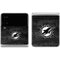 NFL Miami Dolphins Black & White Galaxy Z Flip4 5G Skin