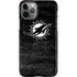 NFL Miami Dolphins Black & White iPhone 11 Pro Lite Case