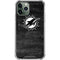 NFL Miami Dolphins Black & White iPhone 11 Pro Max Clear Case