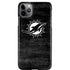 NFL Miami Dolphins Black & White iPhone 11 Pro Max Lite Case
