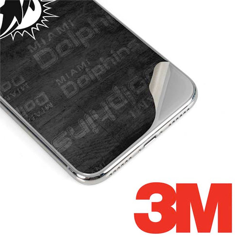 NFL Miami Dolphins Black & White iPhone 11 Pro Skin