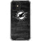 NFL Miami Dolphins Black & White iPhone 12 Clear Case