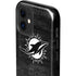 NFL Miami Dolphins Black & White iPhone 12 Impact Case
