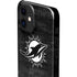 NFL Miami Dolphins Black & White iPhone 12 Mini Lite Case