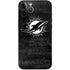 NFL Miami Dolphins Black & White iPhone 12 Pro Max Skin