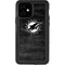 NFL Miami Dolphins Black & White iPhone 12 Waterproof Case