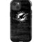 NFL Miami Dolphins Black & White iPhone 13 Impact Case