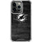 NFL Miami Dolphins Black & White iPhone 13 Pro Clear Case