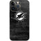 NFL Miami Dolphins Black & White iPhone 13 Pro Skin