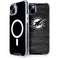 NFL Miami Dolphins Black & White iPhone 14 MagSafe Case