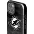 NFL Miami Dolphins Black & White iPhone 15 Impact Case