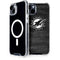 NFL Miami Dolphins Black & White iPhone 14 Plus MagSafe Case