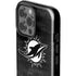 NFL Miami Dolphins Black & White iPhone 15 Pro Max Impact Case