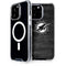 NFL Miami Dolphins Black & White iPhone 14 Pro Max MagSafe Case