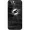 NFL Miami Dolphins Black & White iPhone 14 Pro Max Skin