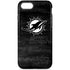 NFL Miami Dolphins Black & White iPhone 8 Pro Case