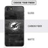 NFL Miami Dolphins Black & White iPhone SE (2nd & 3rd Gen) Skin