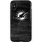 NFL Miami Dolphins Black & White iPhone X Pro Case