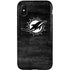 NFL Miami Dolphins Black & White iPhone X Pro Case