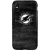NFL Miami Dolphins Black & White iPhone XS Pro Case