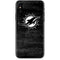NFL Miami Dolphins Black & White iPhone XS Skin