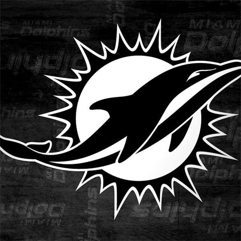 NFL Miami Dolphins Black & White Legion Y720 Skin