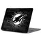 NFL Miami Dolphins Black & White Apple MacBook Pro 13-inch Skin