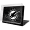 NFL Miami Dolphins Black & White MacBook Pro 13in (2020) Case plus Skin