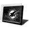 NFL Miami Dolphins Black & White MacBook Pro 15in (2016-19) Case plus Skin