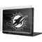 NFL Miami Dolphins Black & White MacBook Pro 16in (2021-25) Case plus Skin